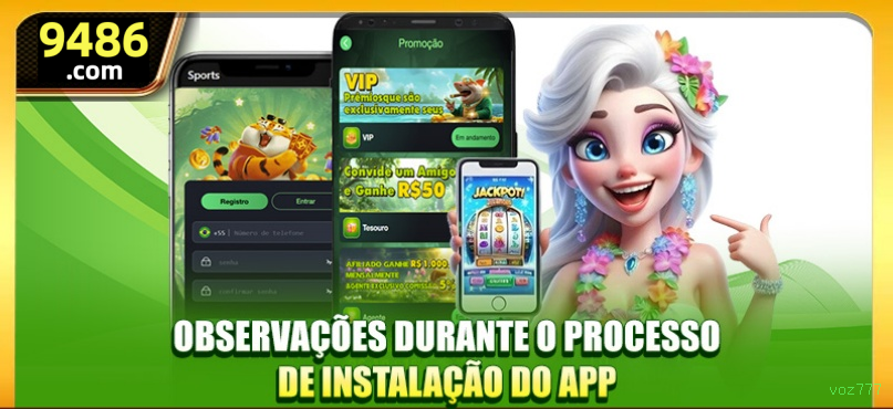 Bônus exclusivos membros VIP voz777